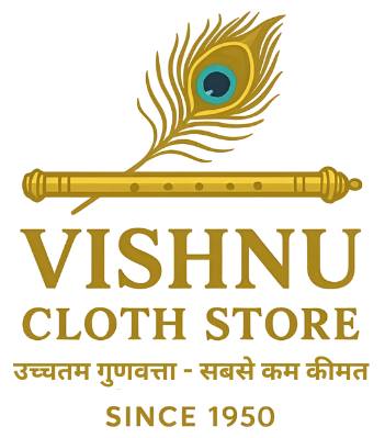 vishnu cloth store logo